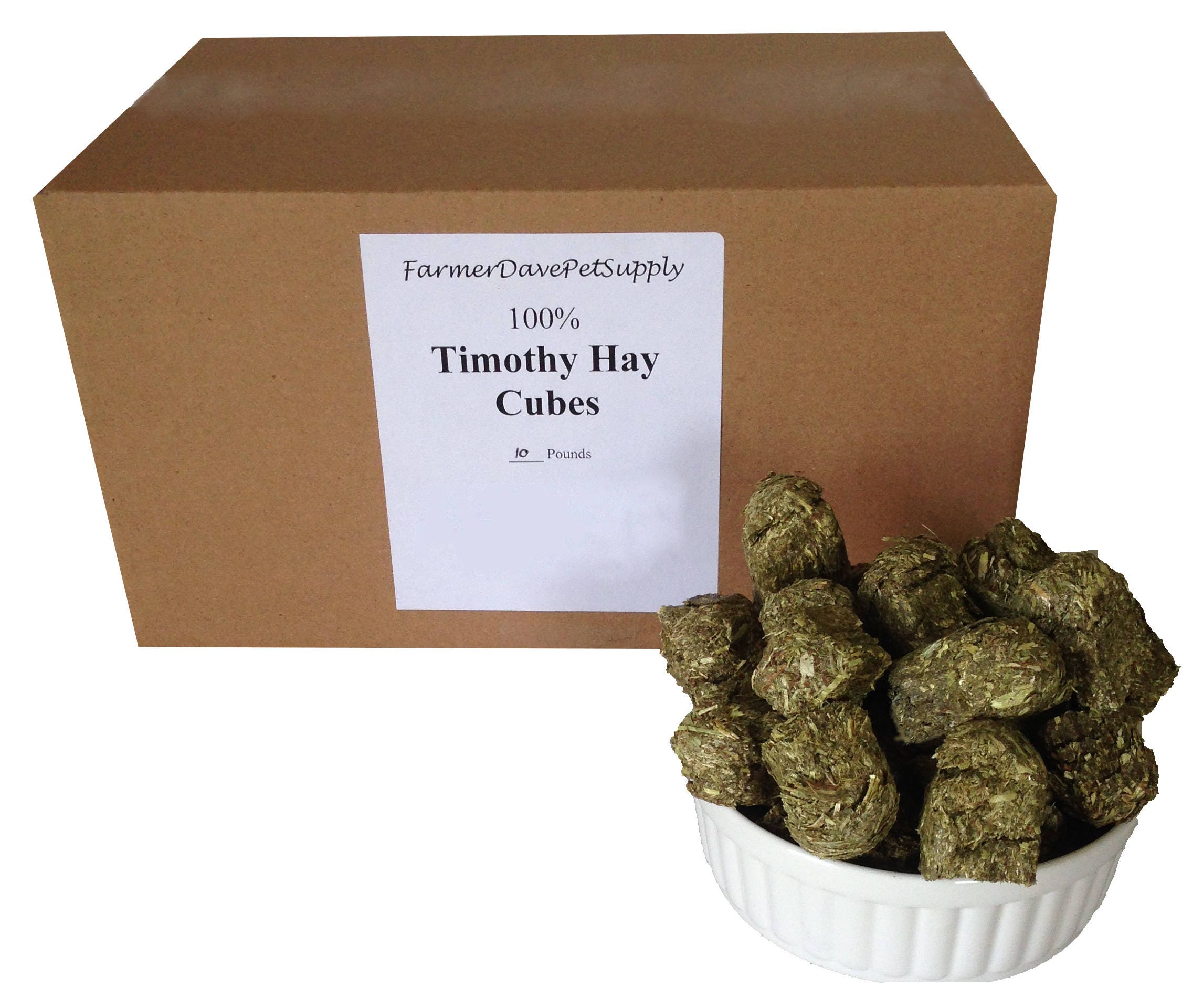 10 lb. Timothy Hay Mini-Cubes