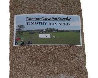 5 oz. TIMOTHY HAY SEED