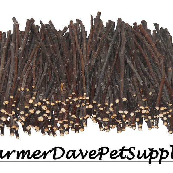 250 APPLE SKINNY STICKS for Rabbits, Guinea Pigs, Chinchillas, Gerbils, and Hamsters
