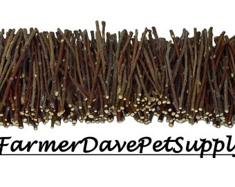 500 Apple Skinny Chew Sticks for Rabbits, Guinea Pigs, Chinchillas, Gerbils, and Hamsters