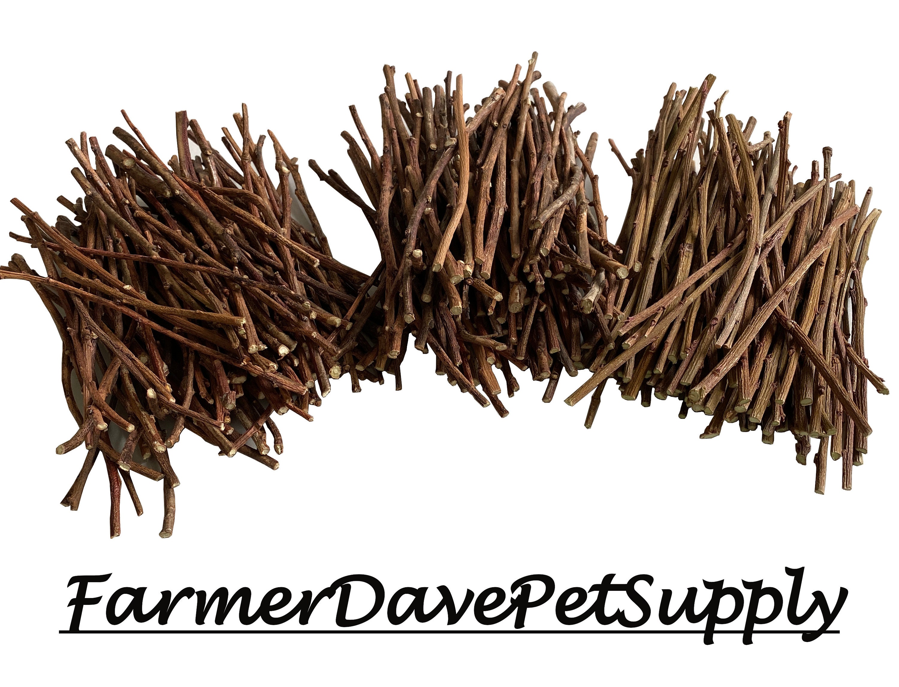 300 Blueberry Ultra Skinny Sticks Pack For Rabbits, Guinea Pigs, Chinchillas, Gerbils, & Hamsters