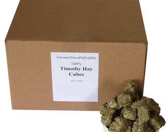 15 lb. Premium Timothy Hay Mini-Cubes