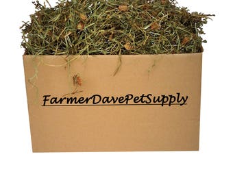 10 lb 2nd Cut Timothy Hay WITH CLOVER for rabbits, bunnies, guinea pigs, and other small pets