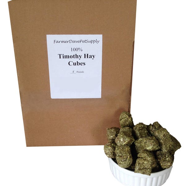 5 lb. Timothy Hay Mini-Cubes