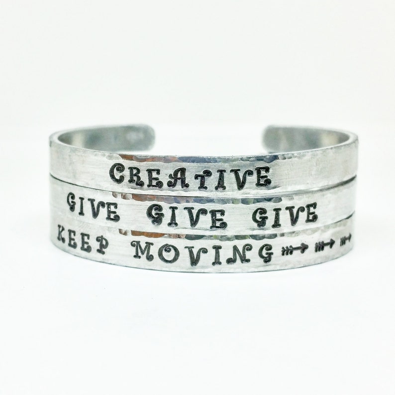Custom Cuff Bracelet Personalized Silver Cuff Bracelet You Etsy