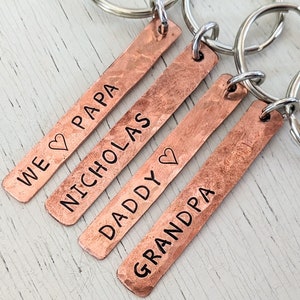 Custom Copper Keychain