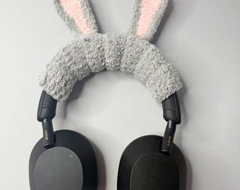 Sony XM4、XM5、Apple APM用手編み糸ヘッドホンカバー