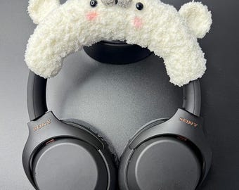 Hand Crocheted Yarn Headphone Cover for Sony XM4, XM5 & Apple APM