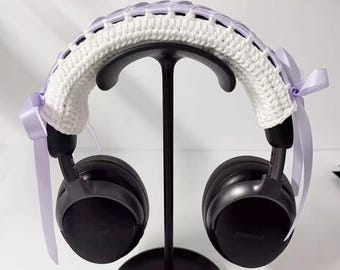 Hand Crocheted Yarn Headphone Cover for Sony XM4, XM5 & Apple APM