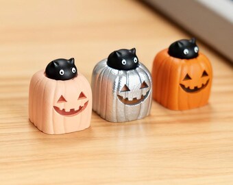 Halloween Pumpkin 3D Resin ESC Keycap | Holiday Theme Novelty Keycap