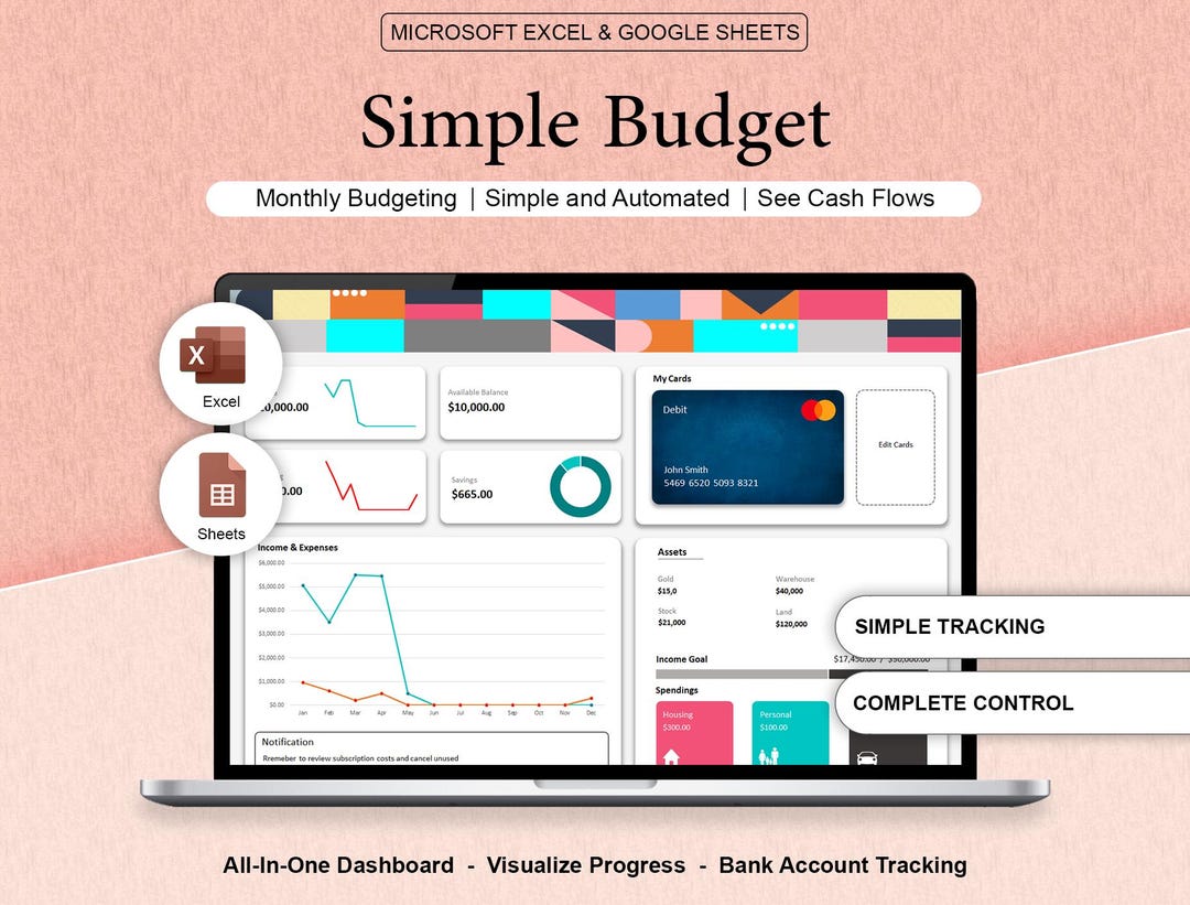 Income & Expense Spreadsheet for Small Business | Side Hustle Finance ...