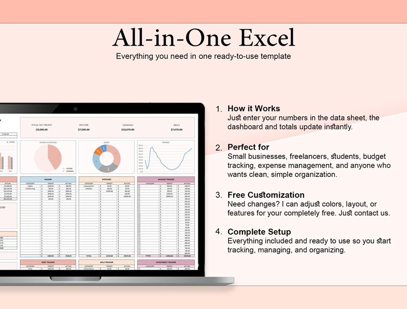 Ultimate Task Tracker Excel & Sheets Project Management Spreadsheet To ...