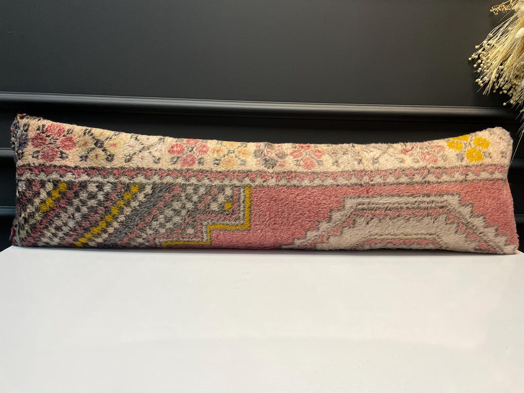 Red Cream Bench Cover, Tribal Wool Textile, Woven Rustic Bench Decor - Etsy