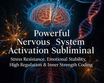 Powerful Nervous System Activation Subliminal – Stress Resistance, Emotional Stability, High Regulation & Inner Strength Coding
