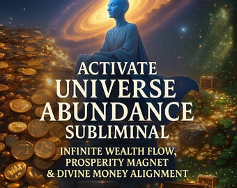 Activate Universe Abundance Subliminal – Infinite Wealth Flow, Prosperity Magnet & Divine Money Alignment