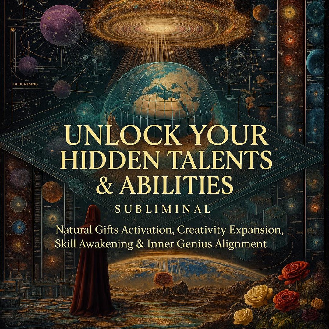 Unlock Hidden Talents Subliminal Creative Genius Activation Etsy