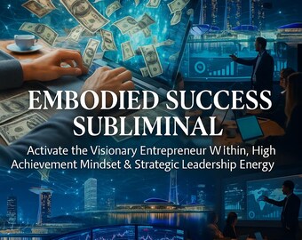 Verkörperter Erfolg unterschwellig - Aktiviere den fantasievollen Unternehmer in Dir, High Achievement Mindset & die Energie für die nachhaltige Führung