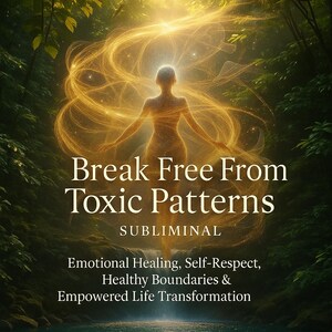 Liberte-se de padrões tóxicos com mensagens subliminares – Cura emocional, autoestima, limites saudáveis e transformação de vida empoderada.