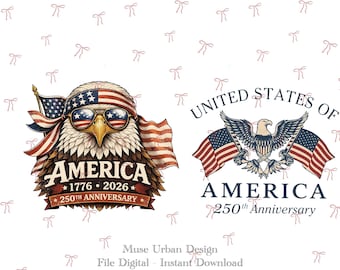 250th Anniversary 4th of July Bundle Png, Patriotic Eagle png,Statue of Liberty Png, USA 250th Anniversary PNG,250th Anniversary America Png