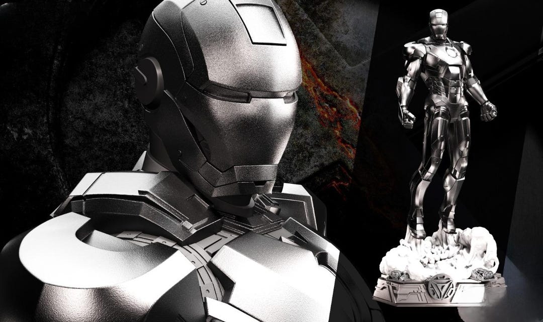 Iron Man Repulsor Strike Statue – Superhero 3D Print Model (STL File ...