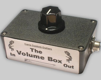 Volume Box Guitar Amp Smooth Taper Effects Loop Insertable Master Volume Control