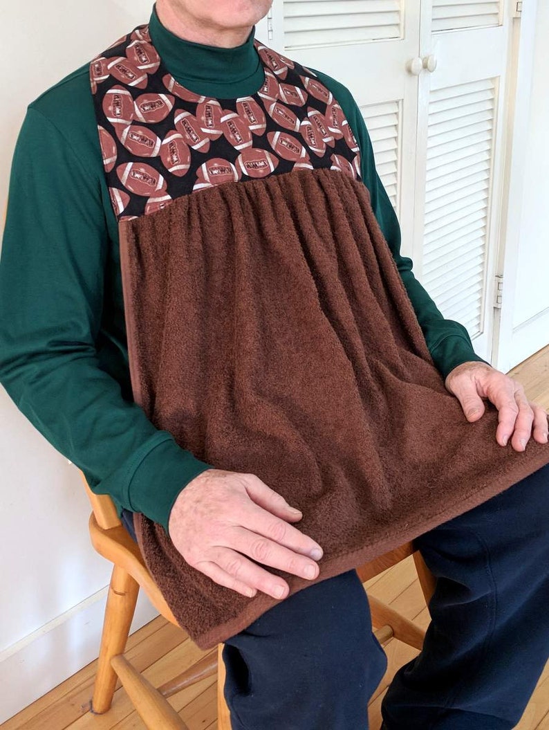 Adult Bib in Red Potatoes