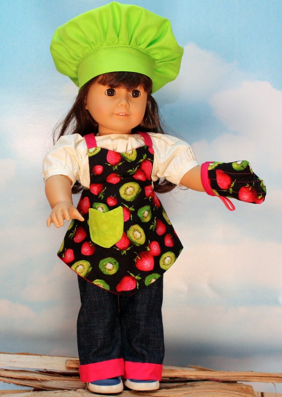 american girl doll chef
