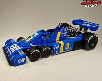 1:8 Lego Tyrrell P34 3D Upgrade Pack - MOC-158318 - RoscoPC
