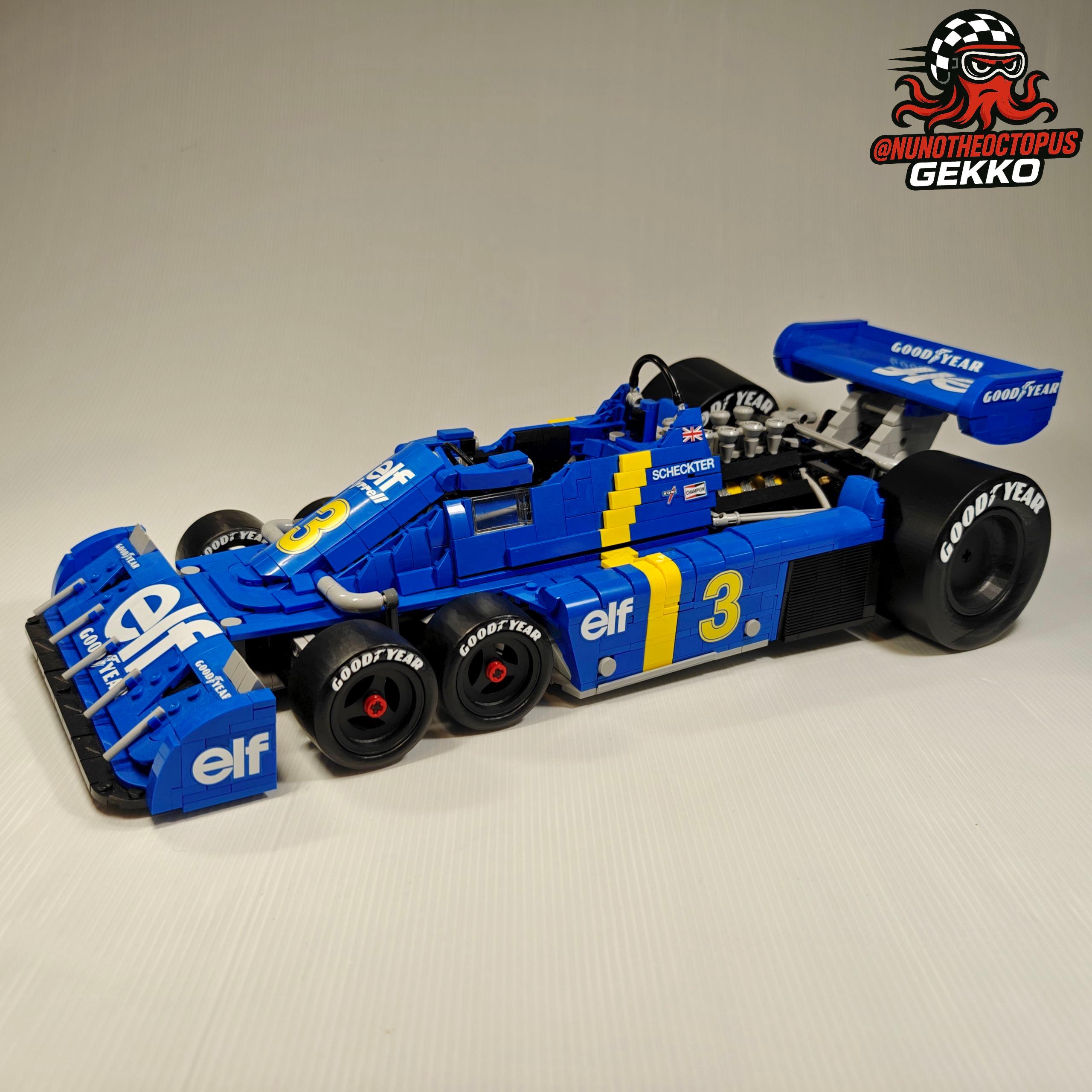 1:8 Lego Tyrrell P34 3D Upgrade Pack - MOC-158318 - Roscopc - Etsy