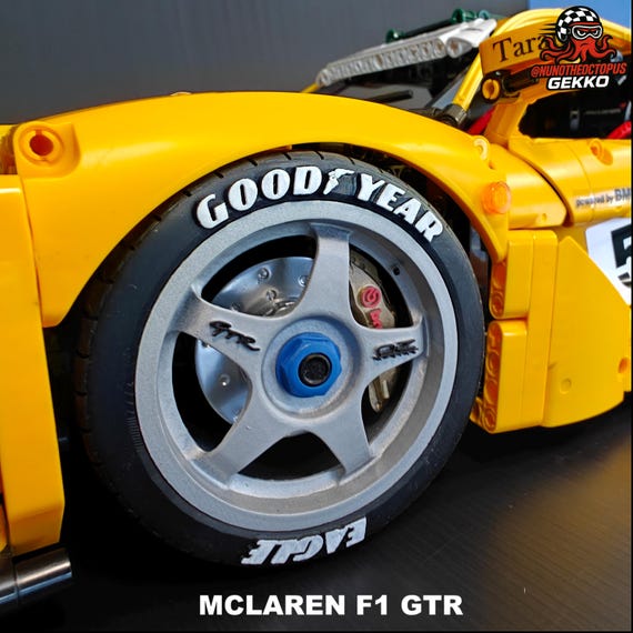 1:8 Lego Mclaren F1 GTR (1995) 3D Upgrade Pack - Moc-202525
