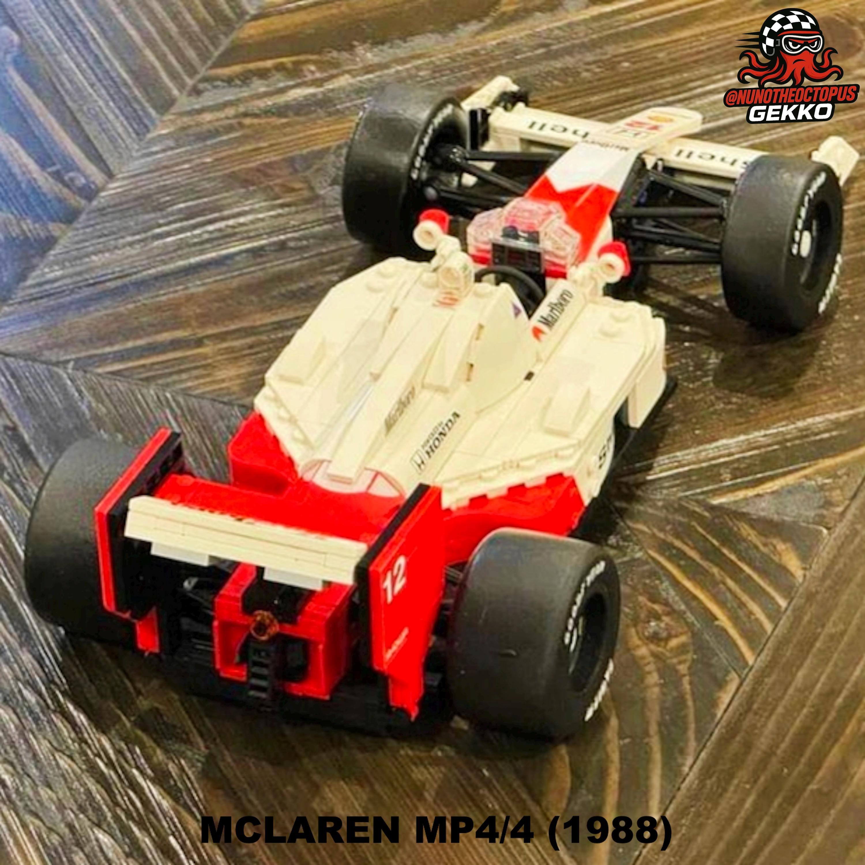 Lego 10330 - Mclaren MP4/4 3D Upgrade Pack (wheels + MOMO Steering