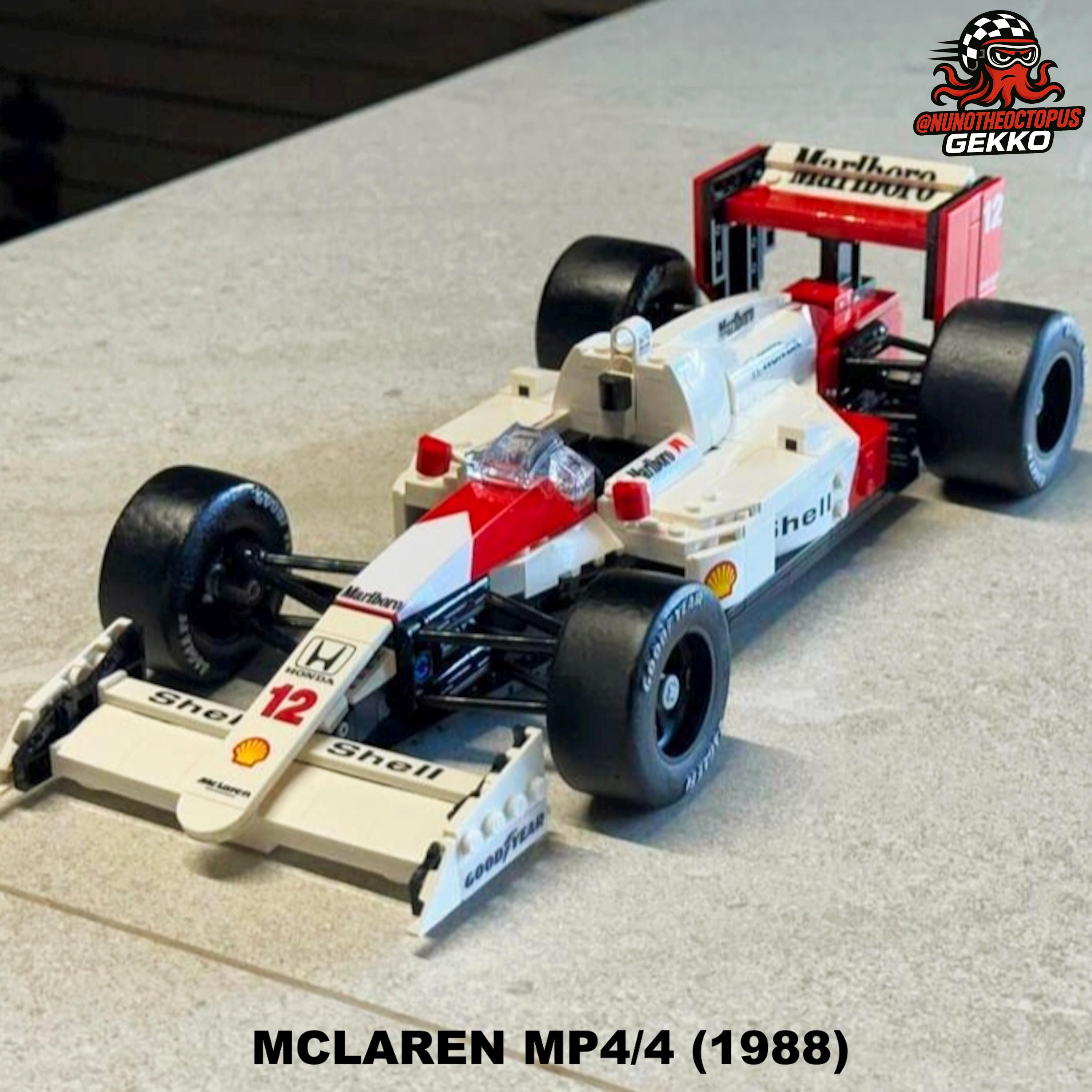 Lego 10330 - Mclaren MP4/4 3D Upgrade Pack (wheels + MOMO Steering