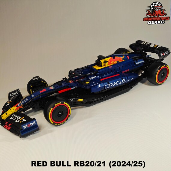 1:8 Lego Red Bull RB20/21 (2024/25) 3D Upgrade Pack - Moc-174398