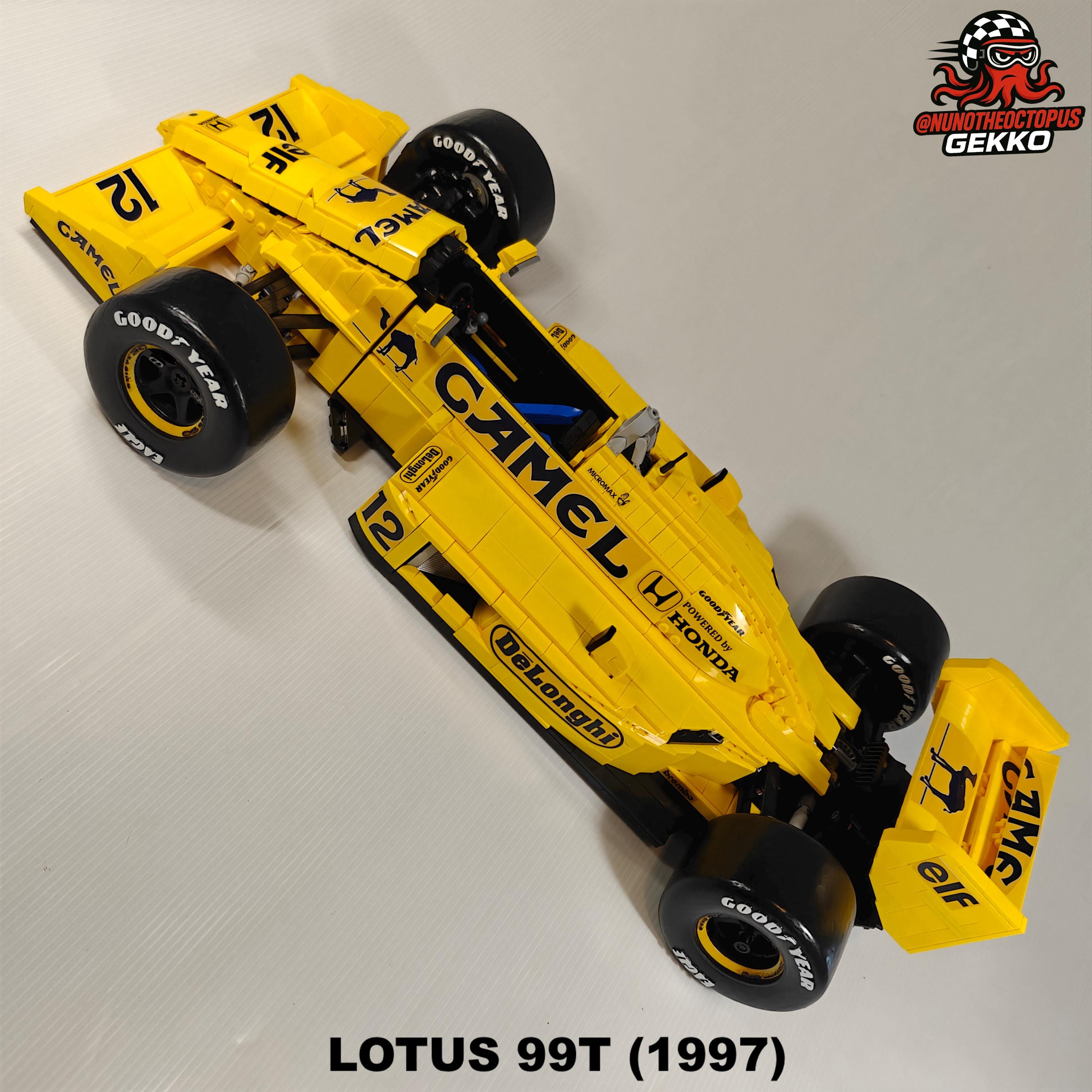 1:8 Lego Lotus 99T 3D Upgrade Pack - MOC-81894 - Ayrton Senna - Etsy