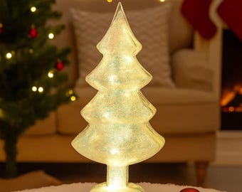 Candy Colored LED Christmas Tree – Holiday Desktop Decoration