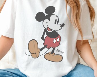 Disney Vintage Mickey Mouse Sweatshirt, Vintage Disney Mickey Mouse Shirt, Disneyworld Holiday Vacation Sweatshirt, Disney Retro Sweater