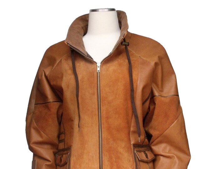 Ladies original recycled leather jacket