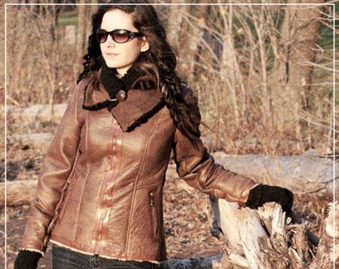 Winter shearling jacket