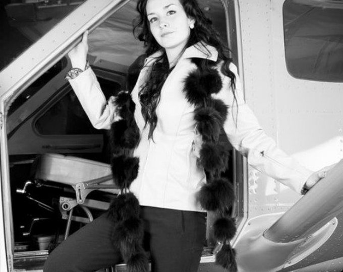 Ladies lambskin jacket