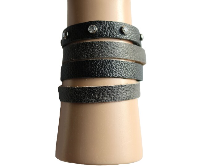 Leather bracelet