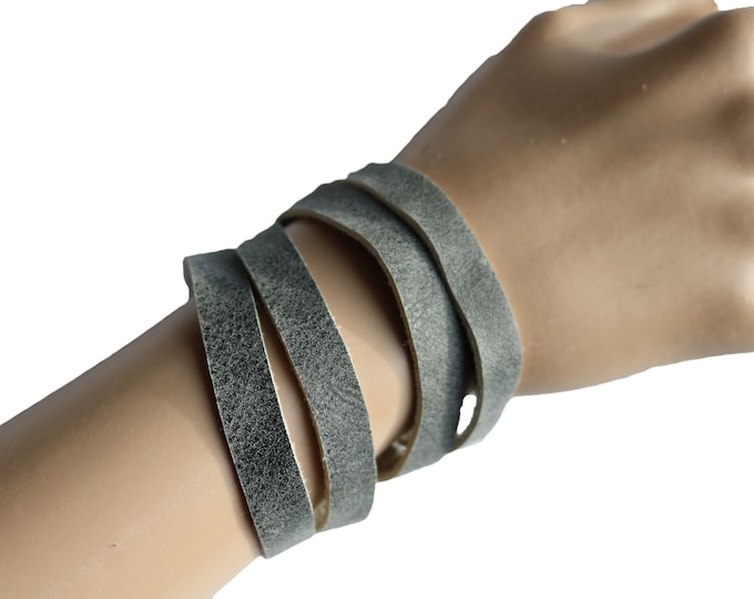 Leather bracelet