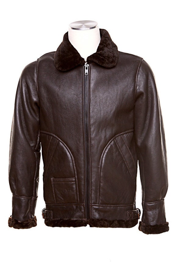 Manteau en peau de mouton.