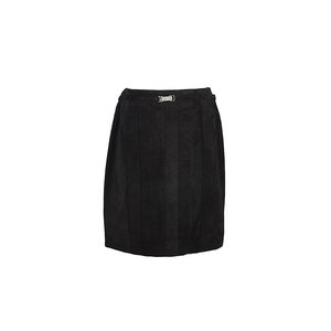 Nice black suede skirt