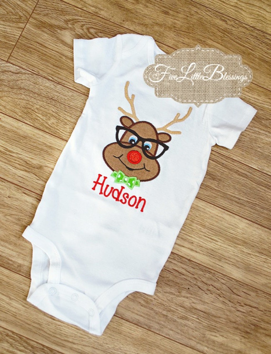 homemade reindeer shirt