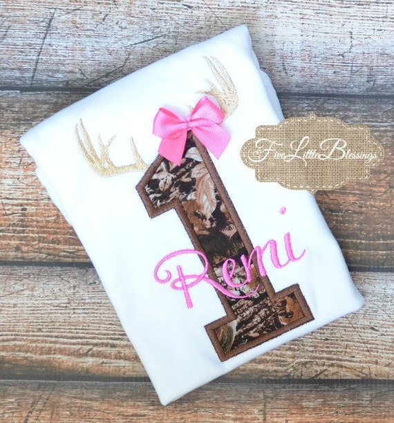 Camo First Birthday Shirt Birthday 