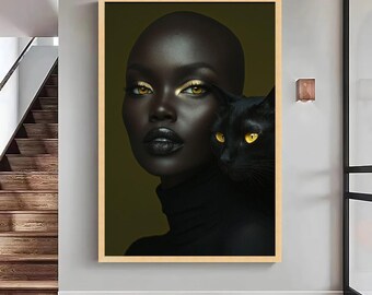 alex katz the black dress Alex Katz "the Black Dress" Canvas Print, Contemporary Portrait Art, Large  Canvas Wall Art, Oversized Statement Piece