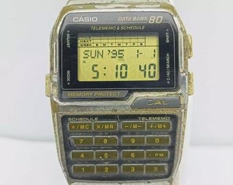 【最終値下げ】CASIO カシオ データバンク ABC-31 アナデジレア 2026年最新】データバンク abc-31の人気アイテム - メルカリ