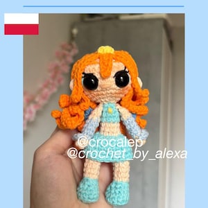 Bloom Winx gehaakte poppatroon - amigurumi-pdf (Pools patroon)