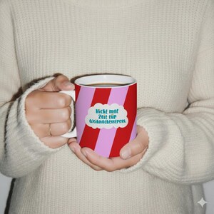 Nicht mal Zeit für Weihnachtsstress Mug | Christmas phrase mug, German holiday coffee cup