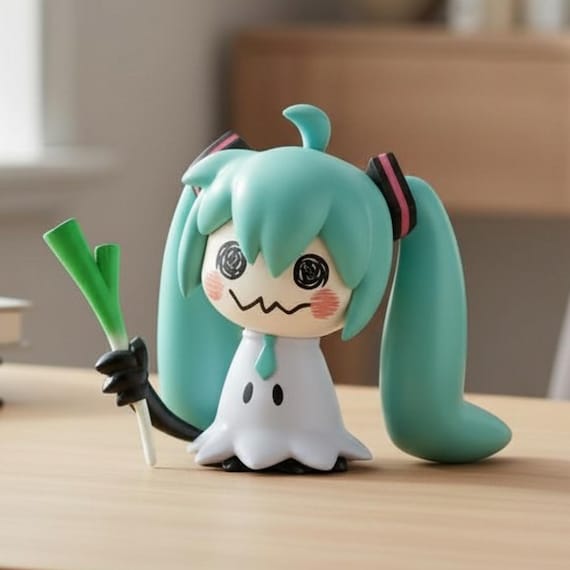 Miku Anime Figure, Anime Action Figure Doll - Tabletop Decor Gift